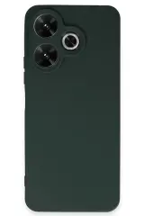 Newface Xiaomi Redmi 13 4g Kılıf First Silikon - Koyu Yeşil