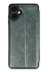 Newface Samsung Galaxy A07 4g Flip Cover - Yeşil