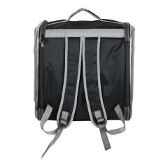 Markapet Çift Cam Kedi Köpek Taşıma Çantası 32x40x42 cm Siyah