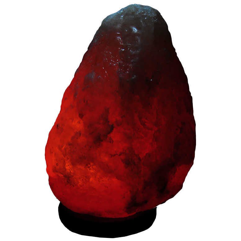 Doğal Himalaya Kaya Tuzu Lambası Kablolu Ampullü Pembe 10-12 Kg