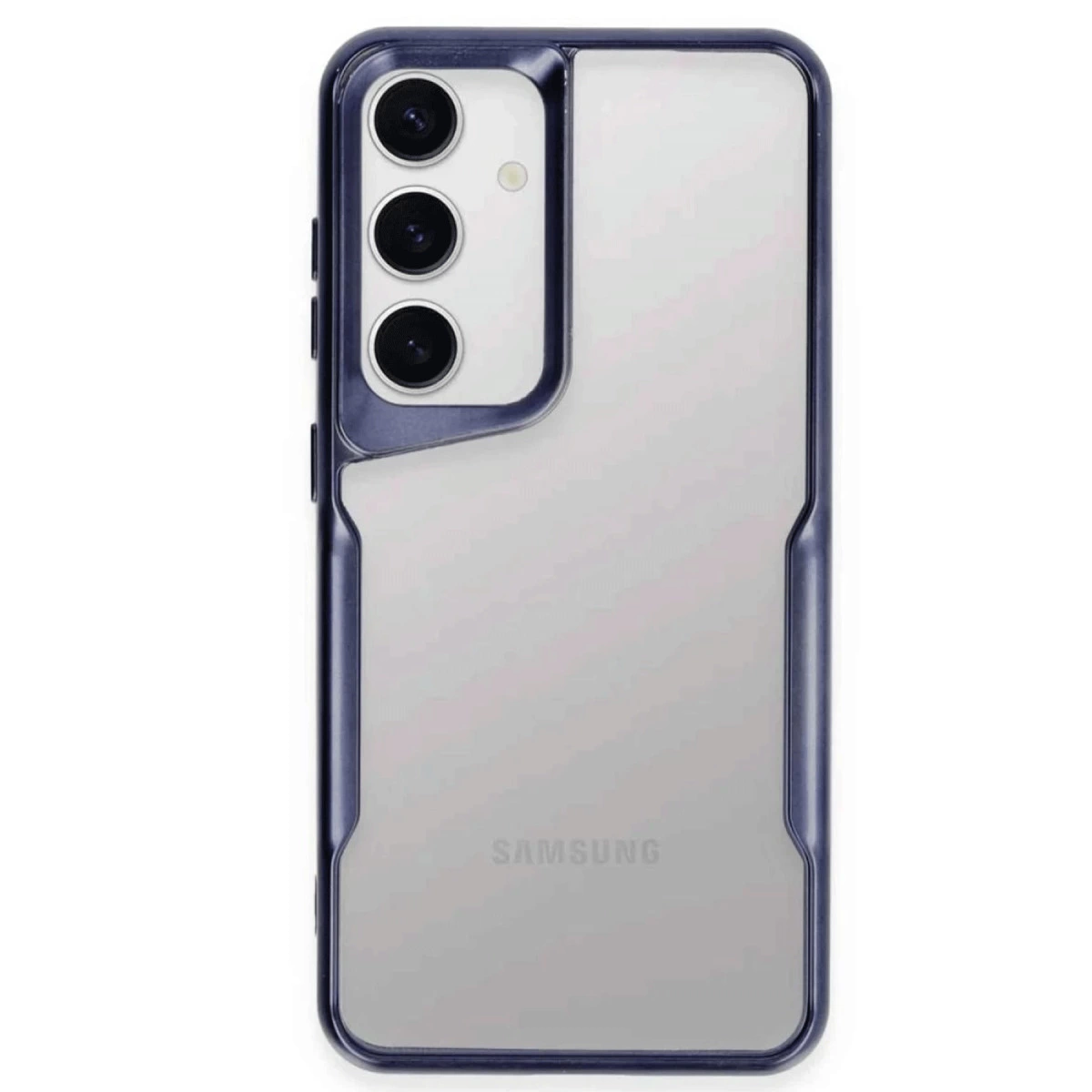 Samsung Galaxy A56 Kılıf Boyi Silikon Kapak - Lacivert