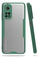 Newface Xiaomi Mi 10t Pro Kılıf Platin Silikon - Yeşil