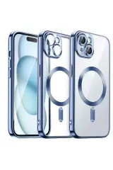 Newface İphone 13 Kılıf Kross Magneticsafe Kapak - Sierra Blue