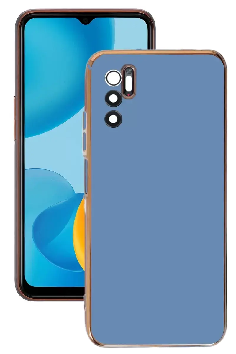 Newface Xiaomi Redmi Note 11 Se Kılıf Volet Silikon - Mavi