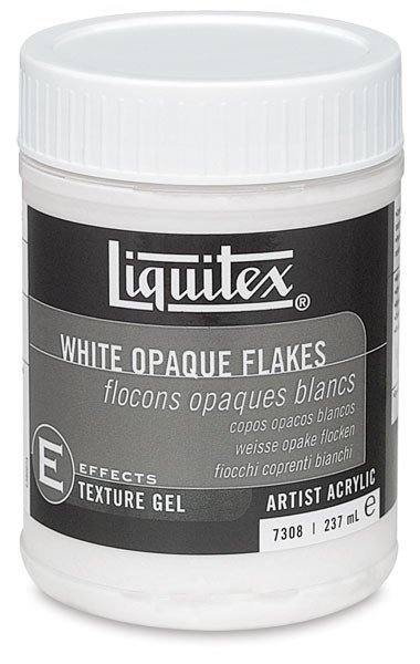 Effects -White Opaque Flakes - 237ml