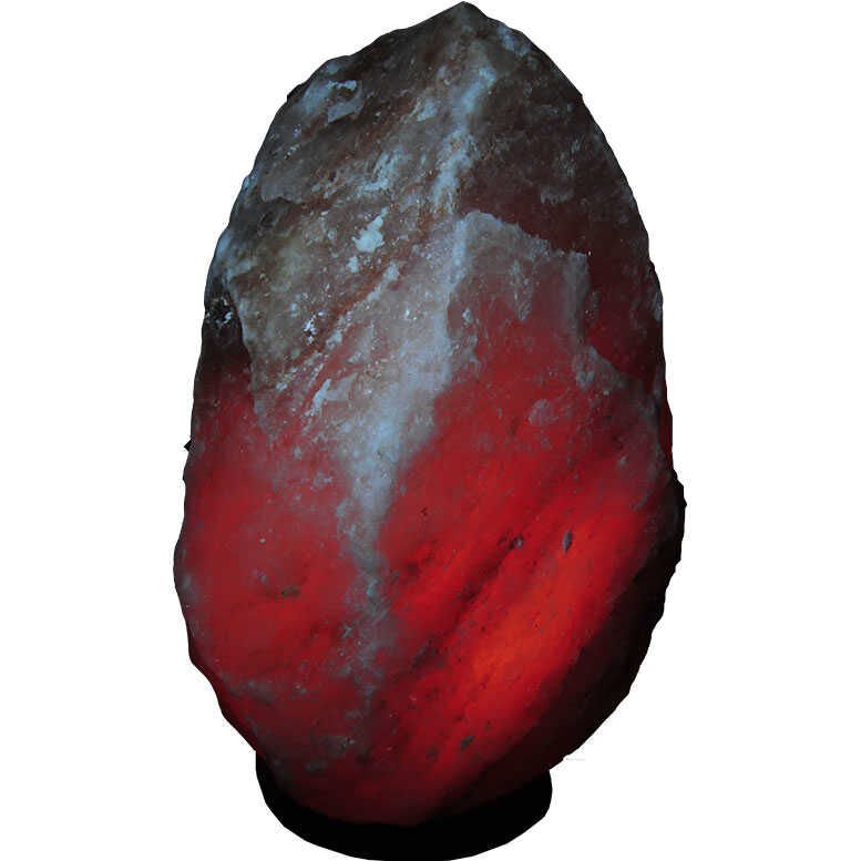 Doğal Himalaya Kaya Tuzu Lambası Kablolu Ampullü Pembe 14-16 Kg