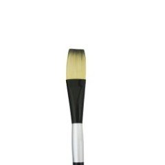 Studio Silver Seri 910 Sentetik Kıl One-Stroke Fırçası No:1