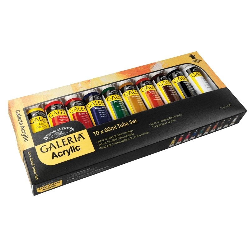 Galeria Akrilik Boya Seti 10x60ml