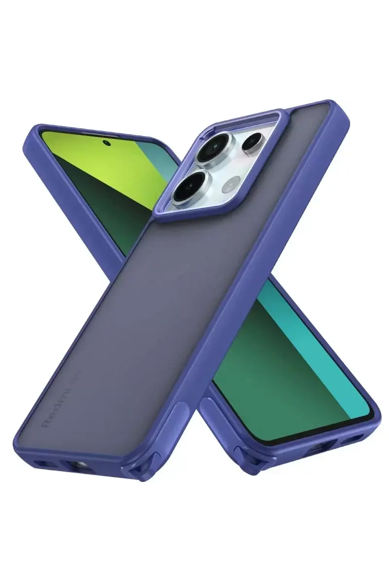 Newface Xiaomi Redmi Note 13 Pro 5g Kılıf Elegant Kapak - Açık Mavi
