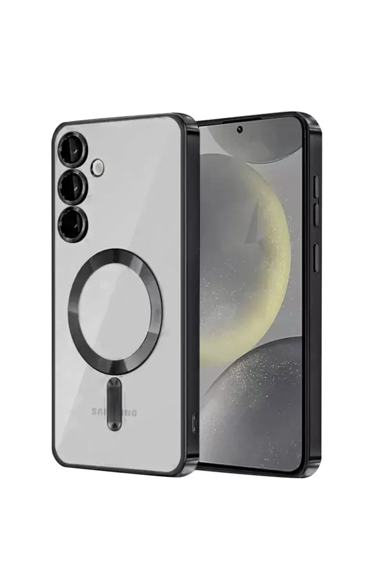 Newface Samsung Galaxy S24 Kılıf Kross Magneticsafe Kapak - Siyah
