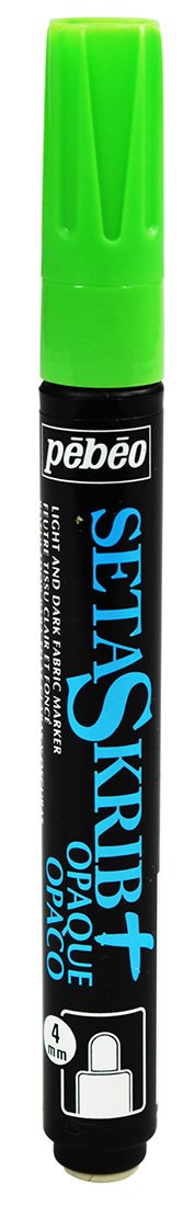 Setaskrib Opak Kumaş Kalemi 4mm Bright Green