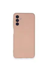 Newface Samsung Galaxy A14 4g Kılıf Nano İçi Kadife Silikon - Pudra