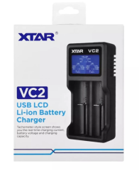 Xtar Vc2 İkili Li-ion Pil Şarj Cihazı