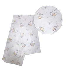 Moje Müslin Çok Amaçlı Örtü 120x100 Cm - Fil Desenli