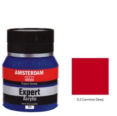 Talens Amsterdam Expert Serisi Akrilik Boya 400ml - S:3 Carmine Deep