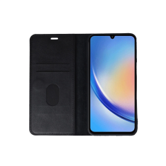 Samsung Galaxy A24 4g Kılıf Trend S Plus Kapaklı Kılıf - Siyah