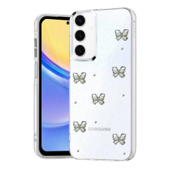 Samsung Galaxy A35 5g Fiyonk Desenli Kapak - Desen 9