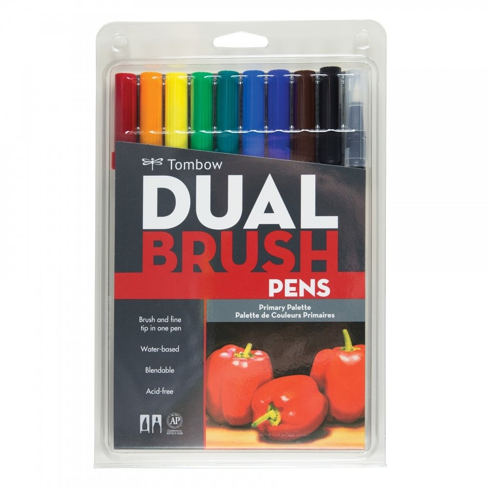 Dual Brush 10'lu Set Primary