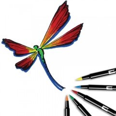 Dual Brush 10'lu Set Primary