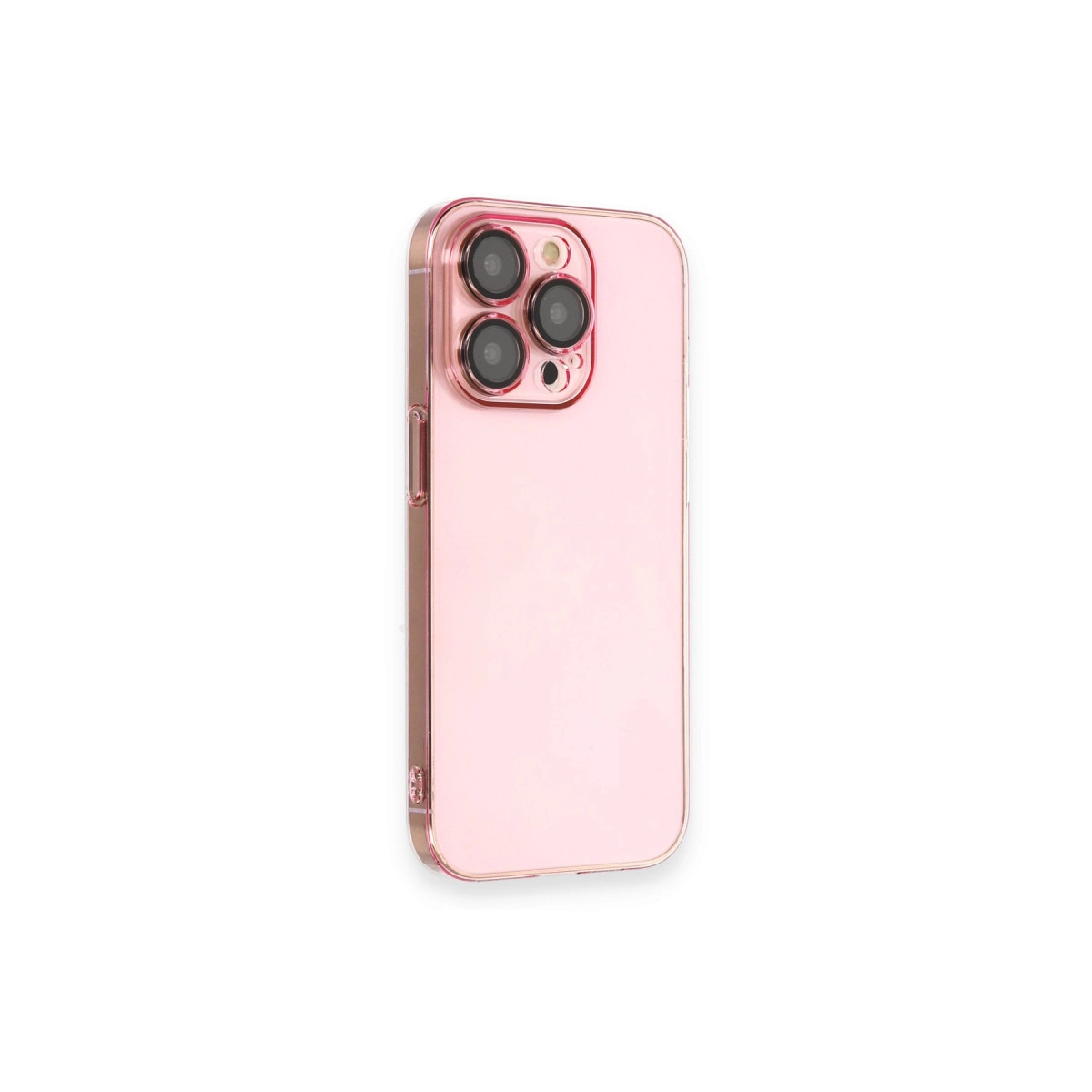 İphone 13 Pro Max Kılıf Armada Lensli Kapak - Rose Gold