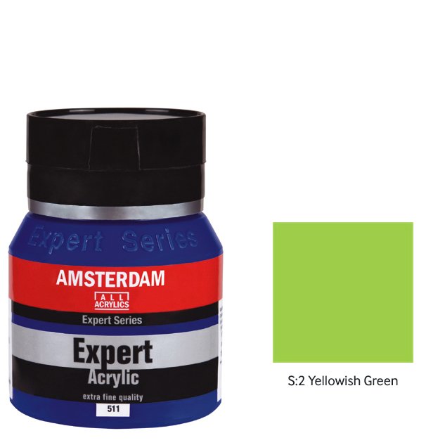 Talens Amsterdam Expert Serisi Akrilik Boya 400ml - S:2 Yellowish Green