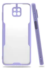 Newface Xiaomi Redmi Note 9s Kılıf Platin Silikon - Lila