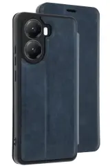 Newface Xiaomi Poco X7 Pro Kılıf Flip Cover - Lacivert