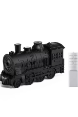 Tren Şeklinde Buharlı Oda Hava Nemlendirici Işık Buhar Makinesi Kumandalı