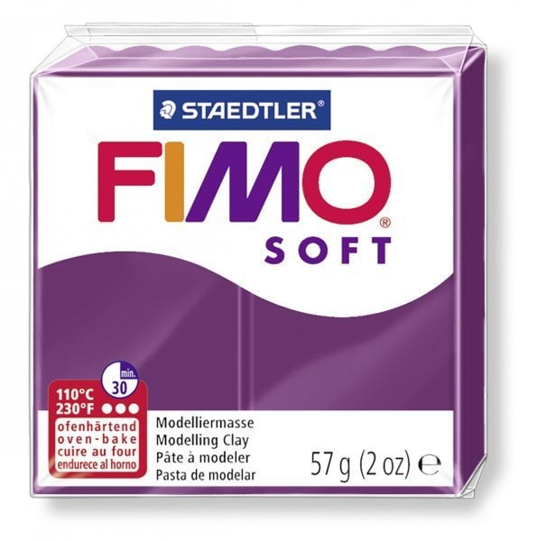 Fimo Soft Polimer Kil - Royal Violet - 57g