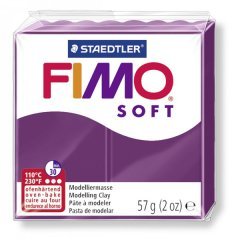 Fimo Soft Polimer Kil - Royal Violet - 57g