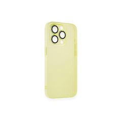 İphone 13 Pro Max Kılıf Armada Lensli Kapak - Sarı