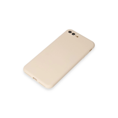 İphone 7 Plus Kılıf First Silikon - Krem