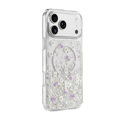 Onegif  İphone 17 Pro Misk Simli Magsafe Kapak - Desen 2