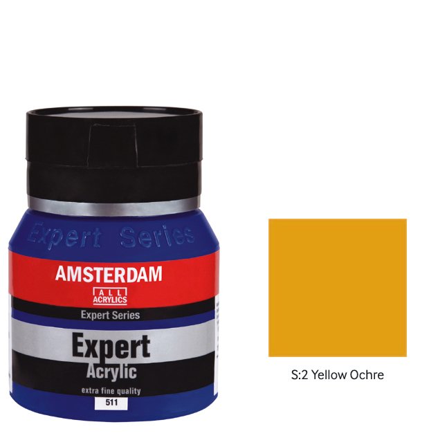 Talens Amsterdam Expert Serisi Akrilik Boya 400ml - S:2 Yellow Ochre