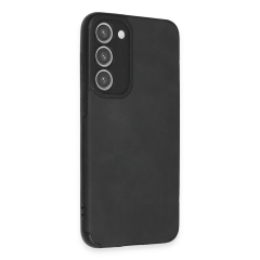 Samsung Galaxy S23 Plus Kılıf Loop Deri Silikon - Siyah