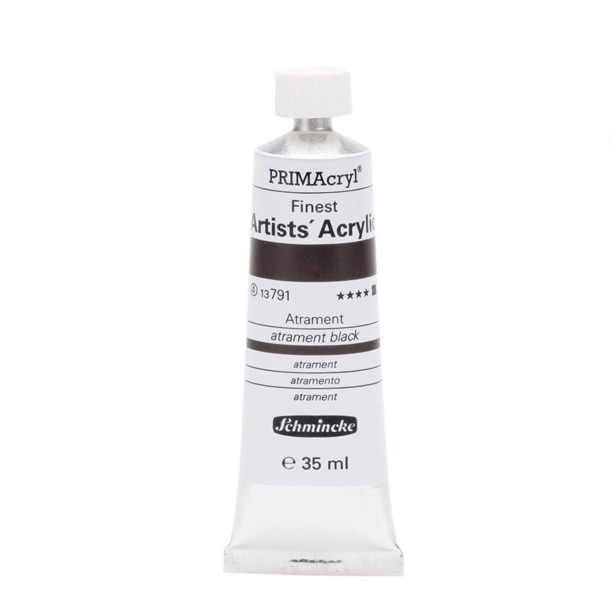 PRİMAcryl Artist Akrilik Boya - Atrament Black - 35ml - Seri 4
