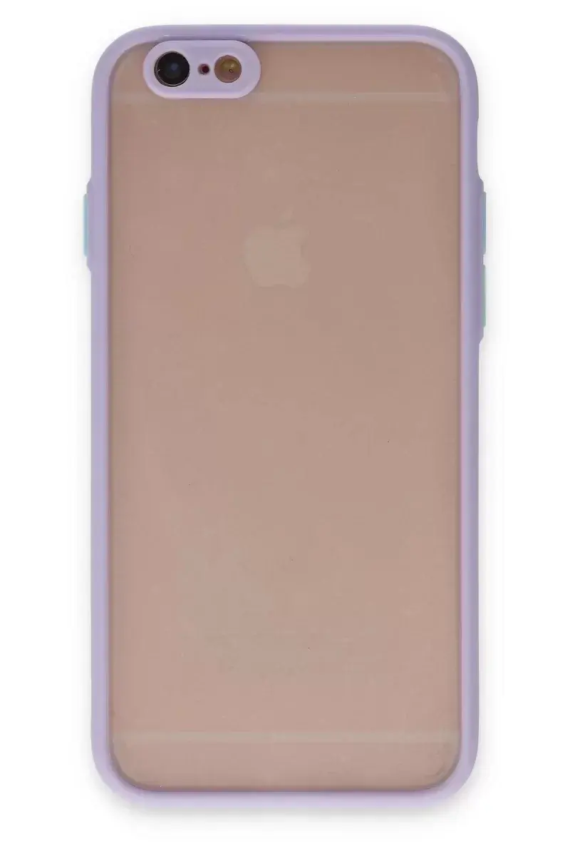 Newface İphone 6 Kılıf Montreal Silikon Kapak - Mor