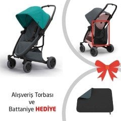 Quinny Zapp Flex Plus Bebek Arabası / Green On Graphite