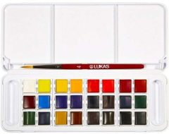 Aquarell Studio Yarım Tablet Suluboya Seti 24 Renk