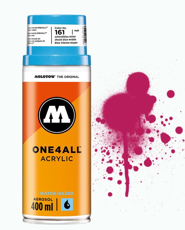 ONE4ALL Akrilik Sprey Boya 400ml - N:232 Magenta