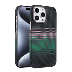 İphone 15 Pro Max Vega Magsafe Kapak - Yeşil