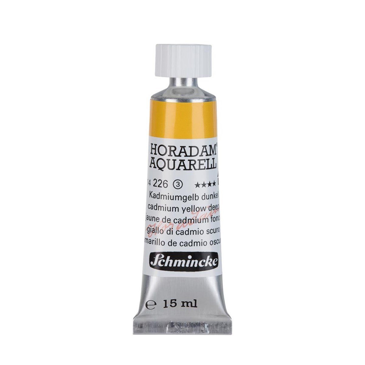 Horadam Tüp Suluboya - Cadmium Yellow Deep - 15ml - Seri 3