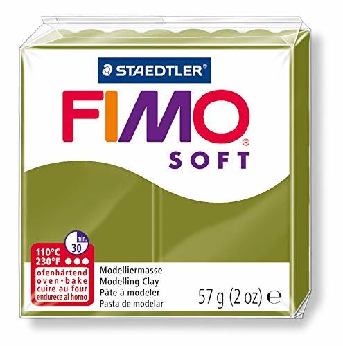 Fimo Soft Polimer Kil - Green Olive - 57g