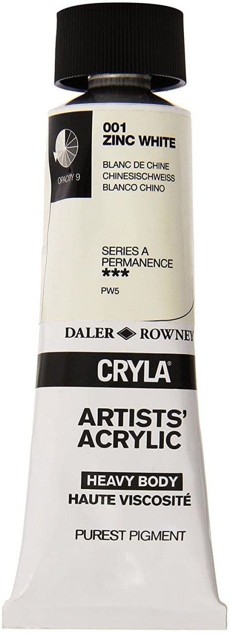 Cryla Heavy Body Artists' Akrilik Boya N:001 Zinc White