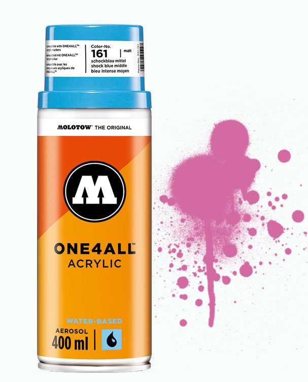 ONE4ALL Akrilik Sprey Boya 400ml - N:231 Fuchsia Pink