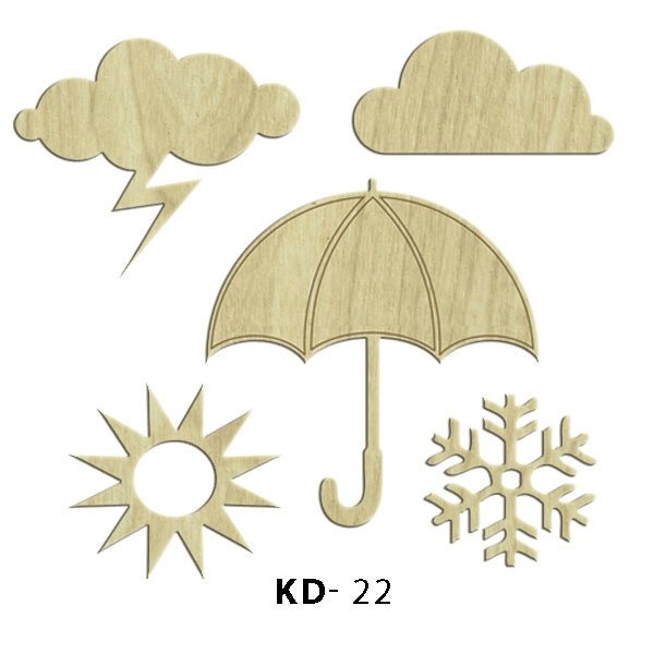 Ahşap Lazer Kesim - KD22