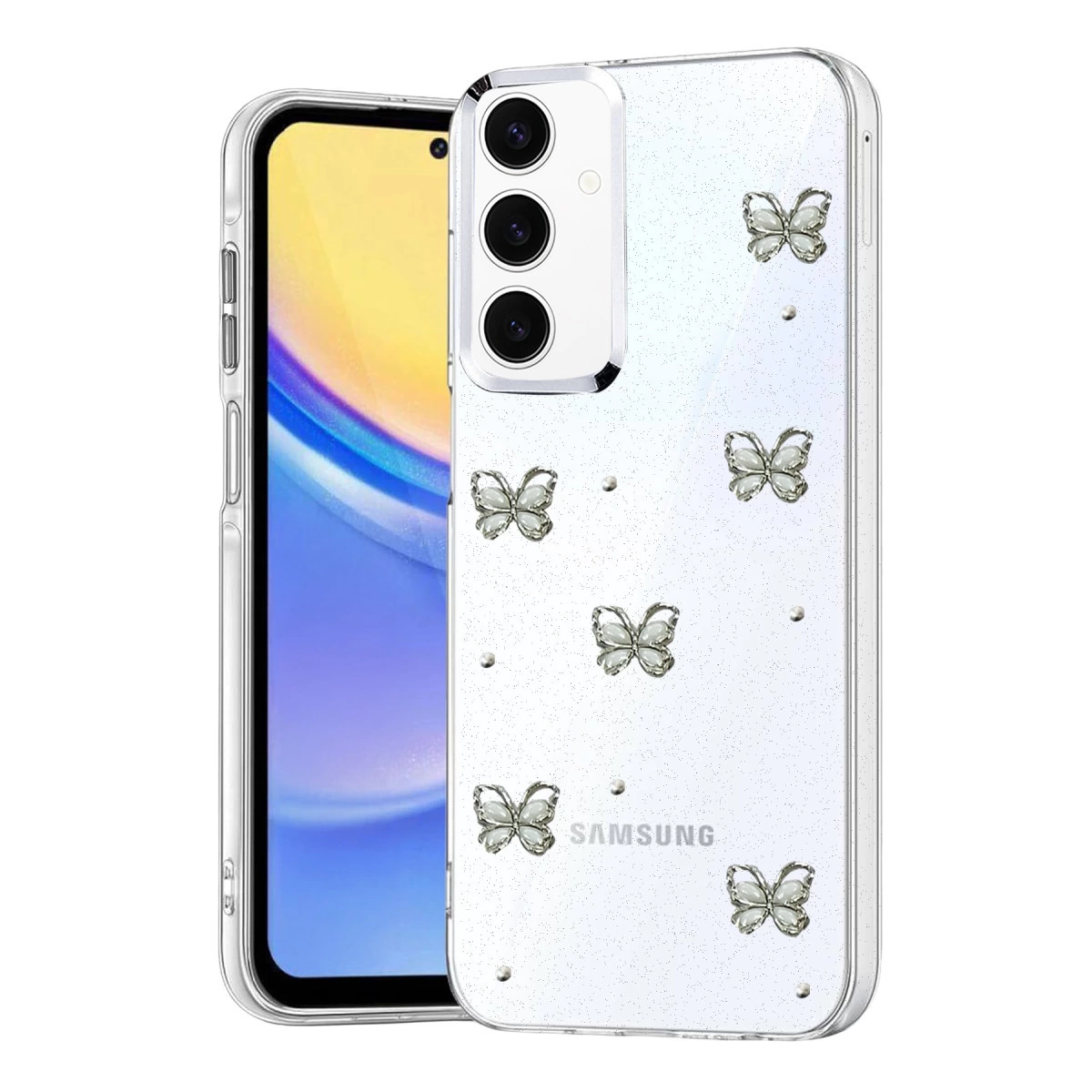 Samsung Galaxy S23 Fe Fiyonk Desenli Kapak - Desen 9