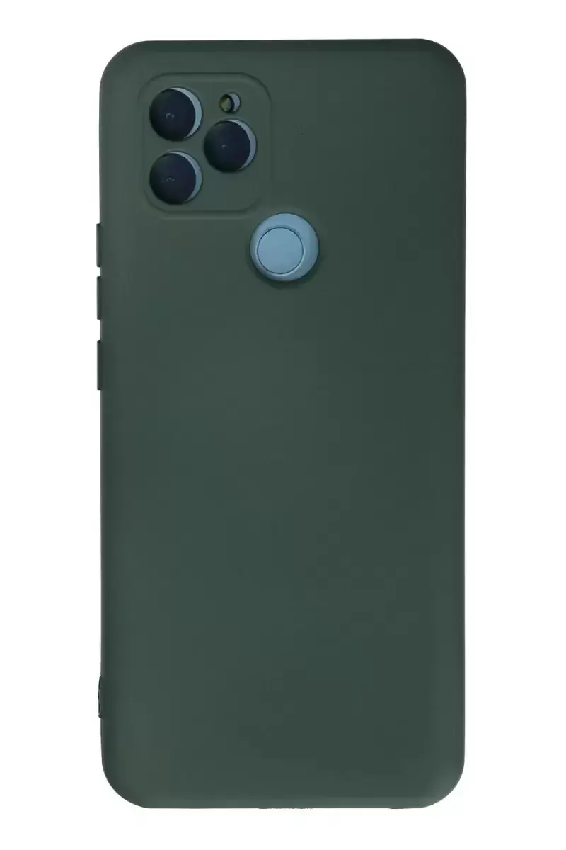 Newface General Mobile Gm 21 Kılıf Nano İçi Kadife Silikon - Koyu Yeşil