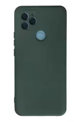 Newface General Mobile Gm 21 Kılıf Nano İçi Kadife Silikon - Koyu Yeşil
