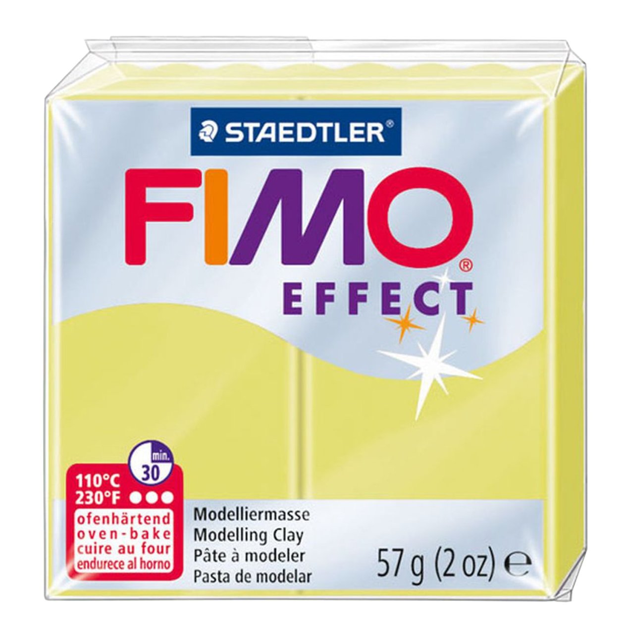 Fimo Effect Polimer Kil - Citrine Quartz - 57g